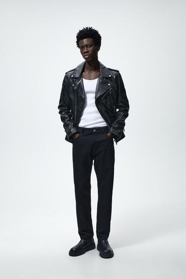 レザー ライダースジャケット ブラック Zara Japan 日本 レザー ライダースジャケット ブラック Zara Japan 日本