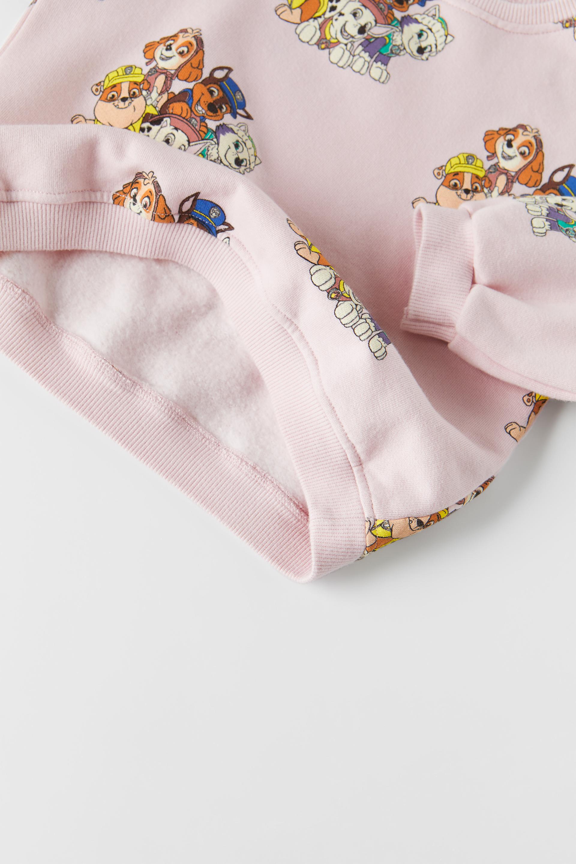 スウェットシャツ パウパトロール TM © ニコロデオン - ピンク | ZARA Japan / 日本 スウェットシャツ パウパトロール TM © ニコロデオン - ピンク | ZARA Japan / 日本
