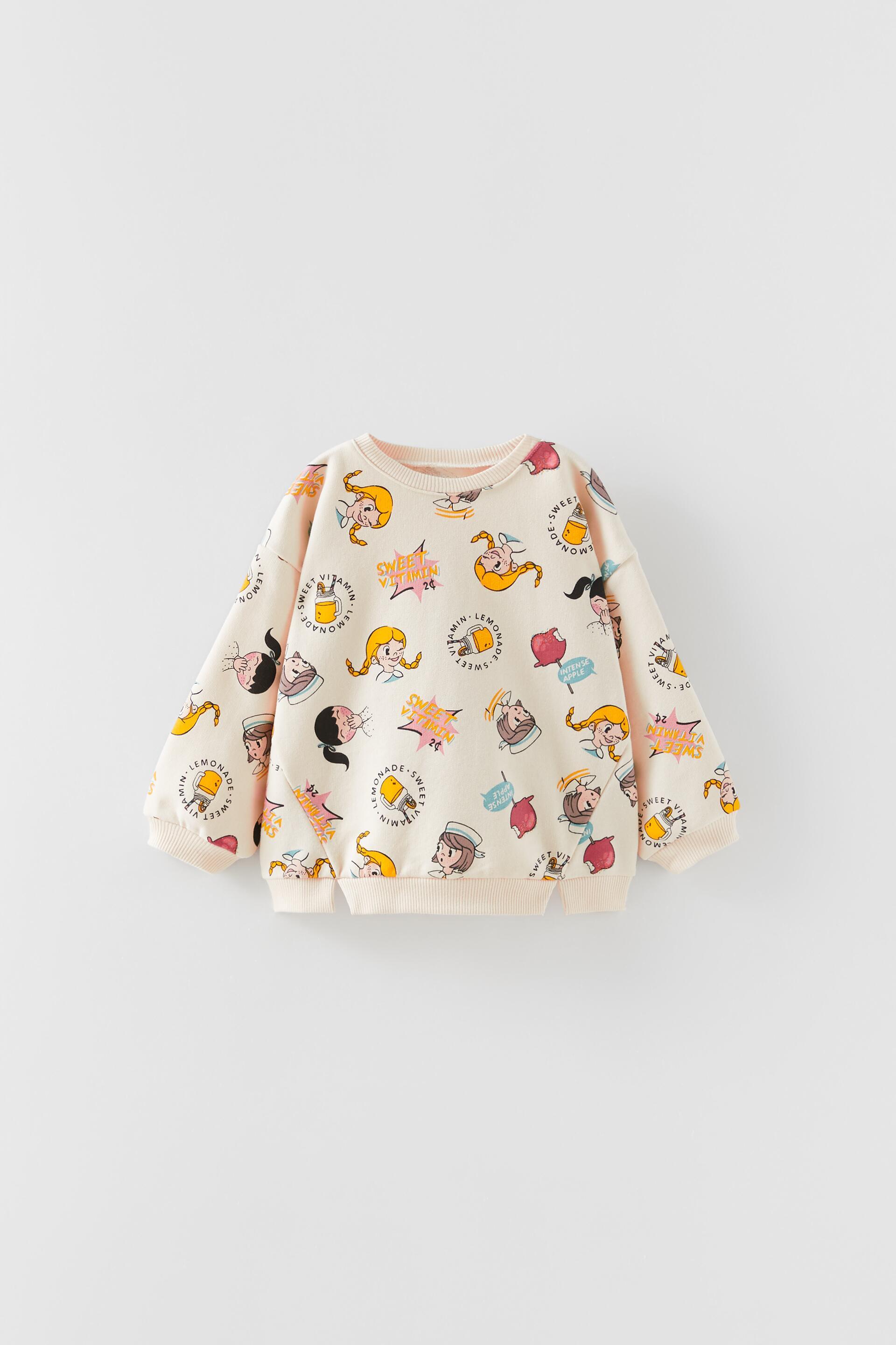 FACES SWEATSHIRT - Ecru | ZARA United 