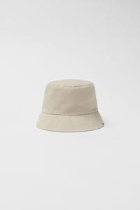 KIDS/ TWILL BUCKET HAT WITH LABEL 