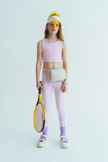 SPORTY LEGGINGS WITH TRIMS