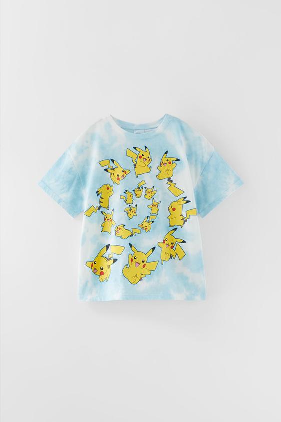 ピカチュウ ポケモン Tm C ニンテンドー Tシャツ マルチカラ Zara Japan 日本 ピカチュウ ポケモン Tm C ニンテンドー Tシャツ マルチカラ Zara Japan 日本