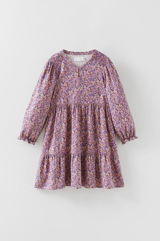 robe a fleurs zara