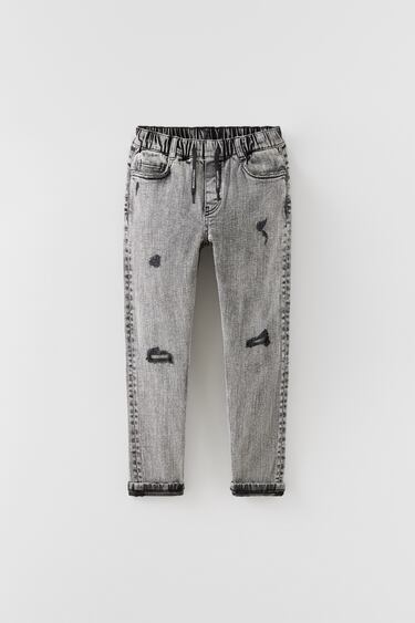JEANS TYPU JOGGER DESTROYED