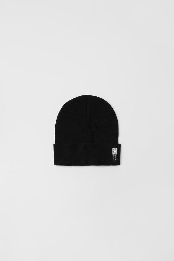KIDS/ RIBBED HAT - Black | ZARA United 