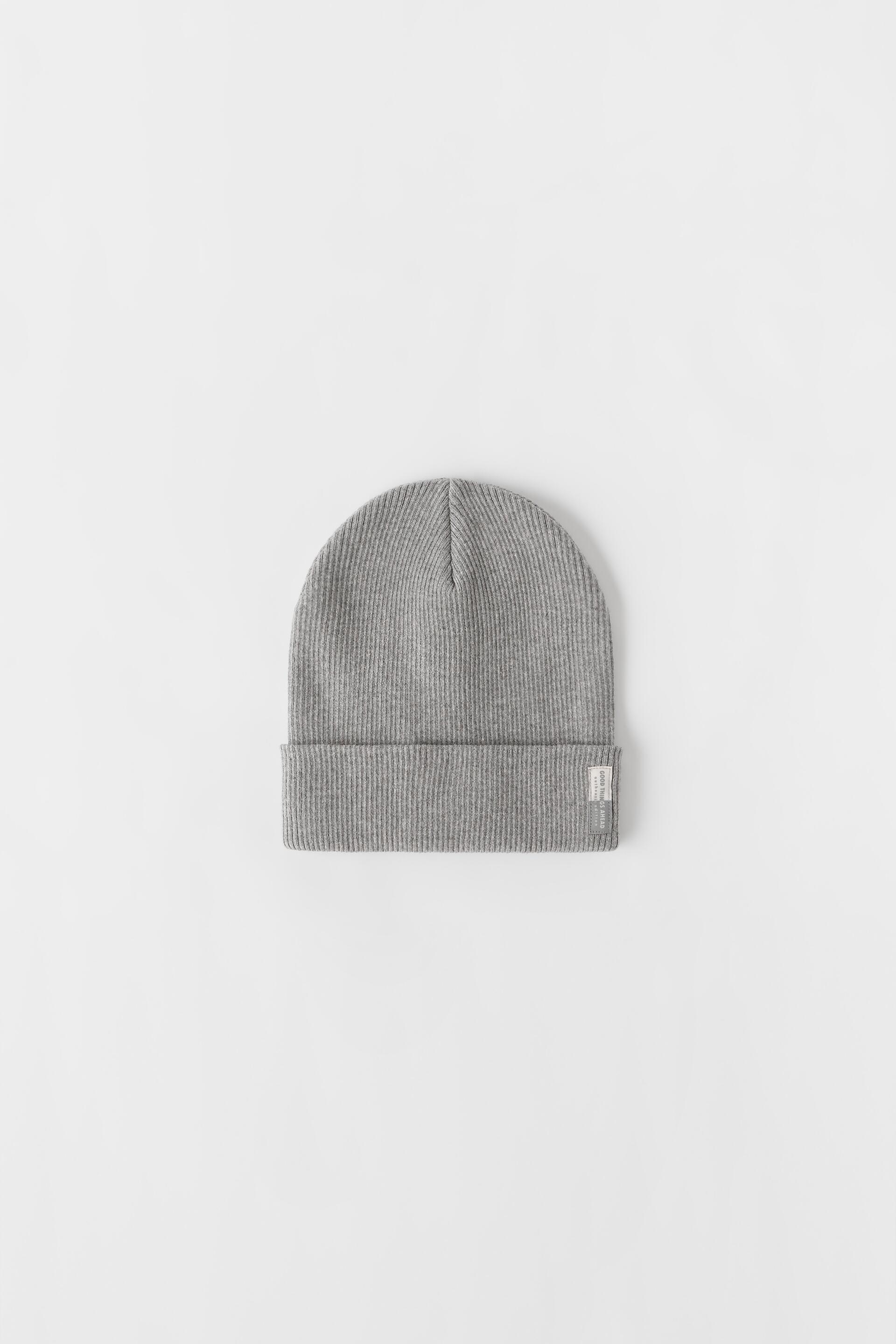 RIBBED BEANIE - Midnight blue | ZARA 