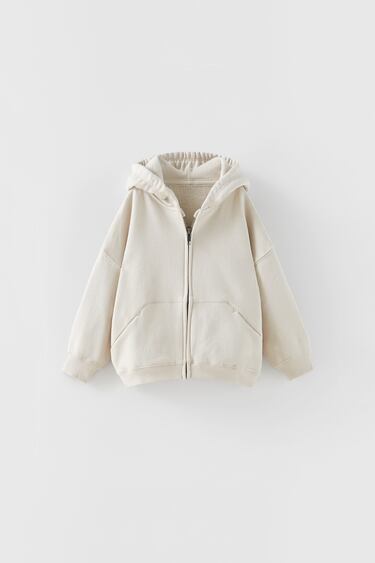 PLAIN HOODIE WITH POUCH POCKET