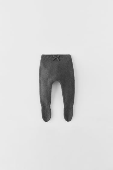 Image 0 of BASIC FOOTED LEGGINGS from Zara