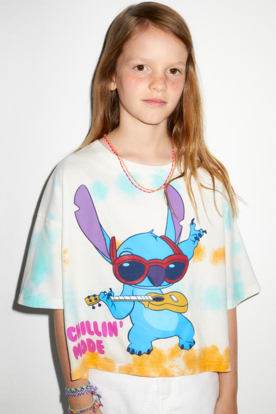 タイダイ リロ アンド スティッチ C ディズニー tシャツ マルチカラ Zara Japan 日本 タイダイ リロ アンド スティッチ C ディズニー tシャツ マルチカラ Zara Japan 日本