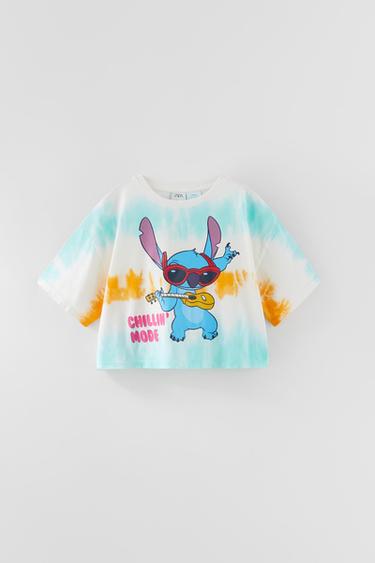 タイダイ リロ アンド スティッチ C ディズニー tシャツ マルチカラ Zara Japan 日本 タイダイ リロ アンド スティッチ C ディズニー tシャツ マルチカラ Zara Japan 日本