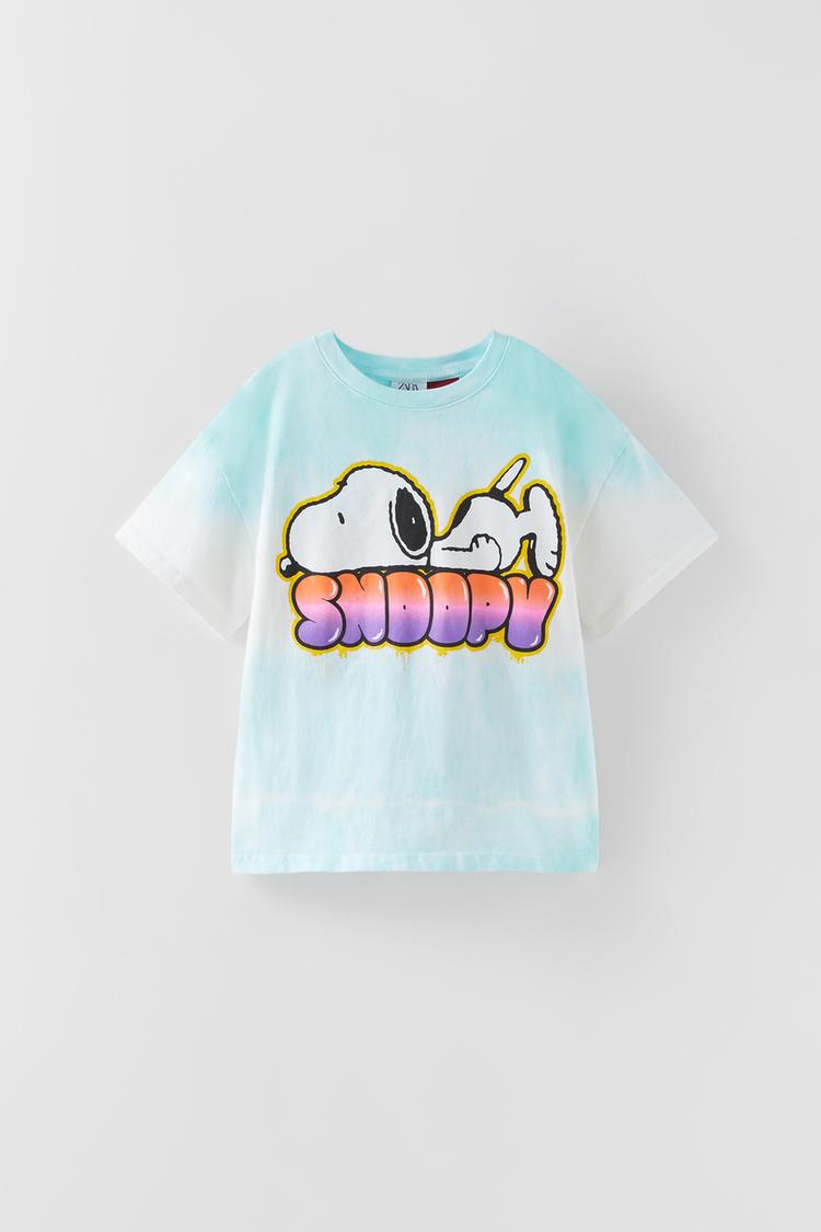 SNOOPY® PEANUTS TIE-DYE T-SHIRT - White 