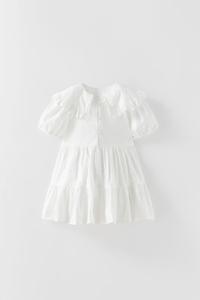 VESTITO CON RICAMI - Bianco | ZARA Italia / Italy