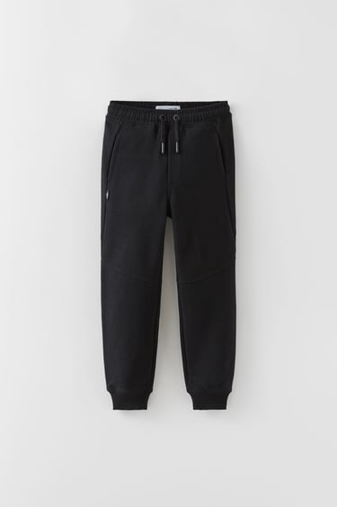 Image 0 of PIQUÉ JOGGERS from Zara