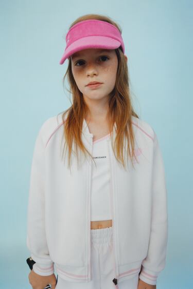 KIDS/ EMBROIDERED TERRYCLOTH VISOR