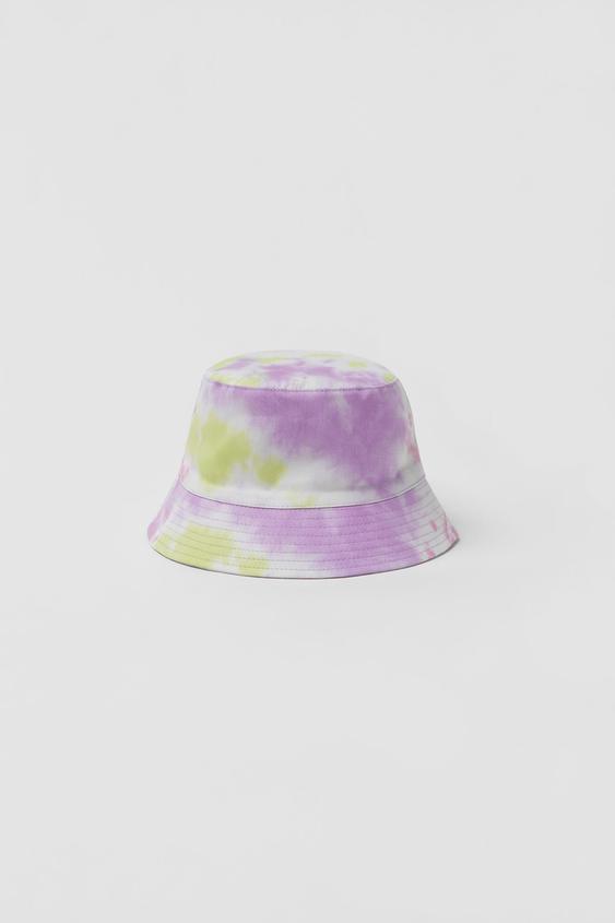 KIDS/ TIE-DYE HAT - Pink | ZARA Spain