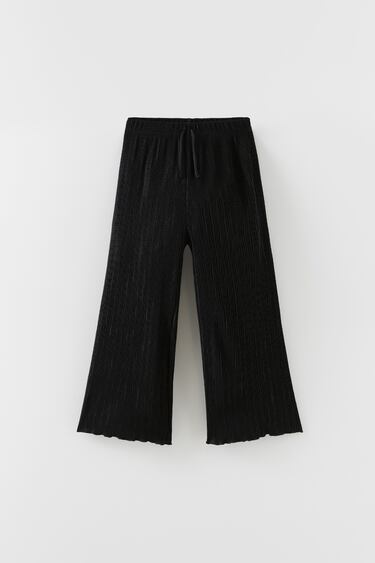 PLAIN PLEATED TROUSERS