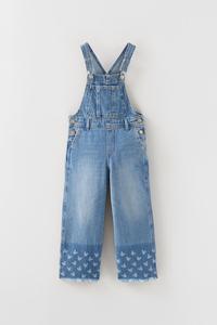SALOPETTE DENIM STRAPPI - Blu | ZARA Italia / Italy