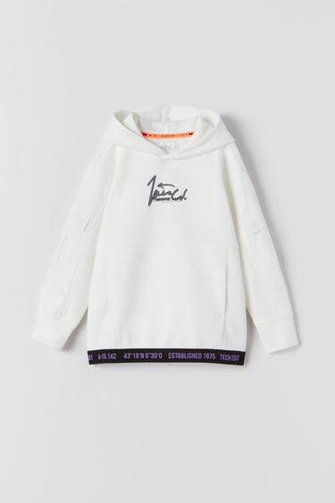 zara name sweatshirt