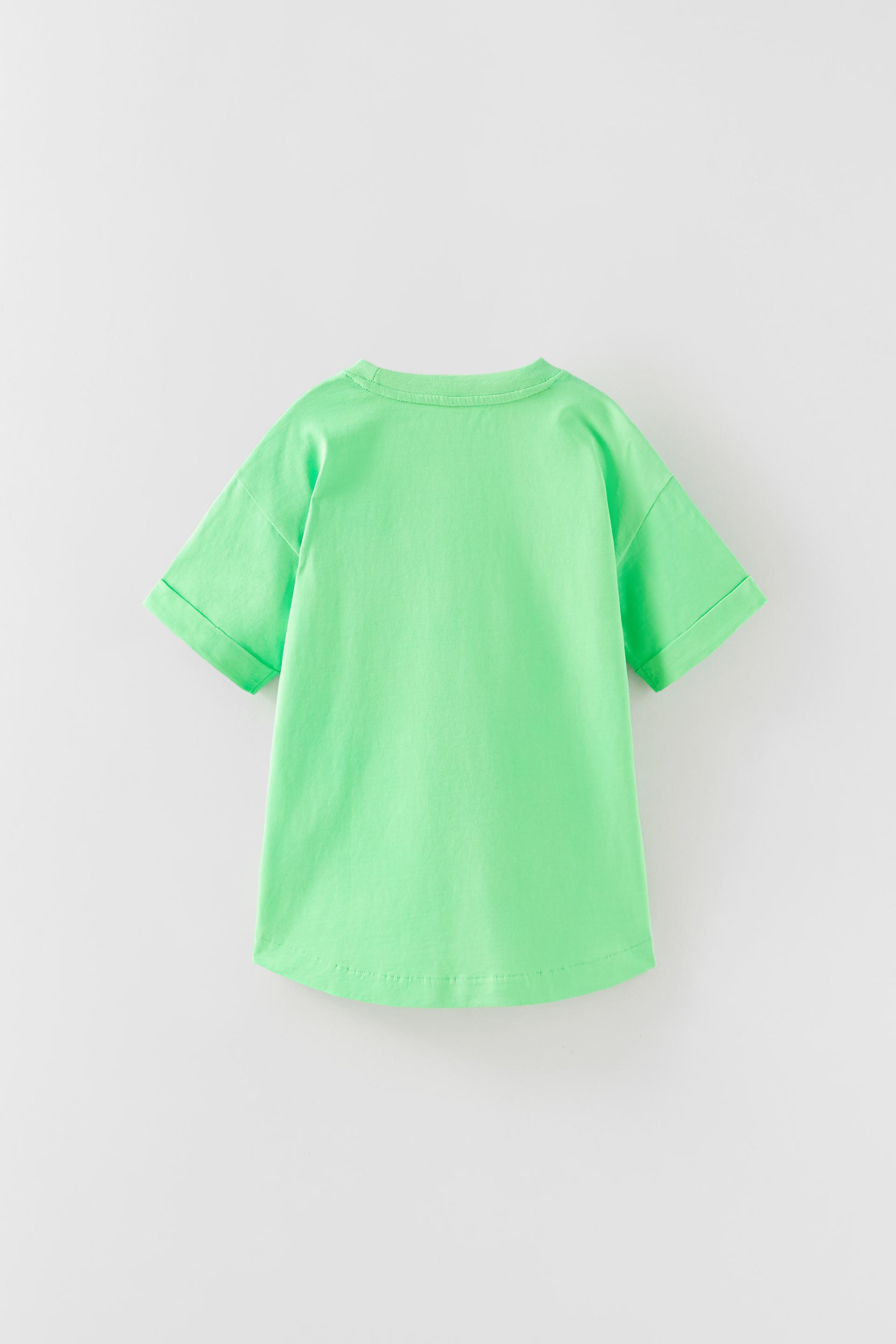 SPORTY T-SHIRT - Neon green | ZARA Canada
