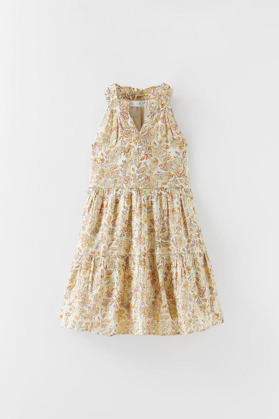 シャイニージャガードワンピース ゴールド Zara Japan 日本 シャイニージャガードワンピース ゴールド Zara Japan 日本