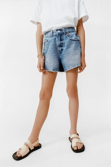 JEANS FLARE - Azul-claro da Zara