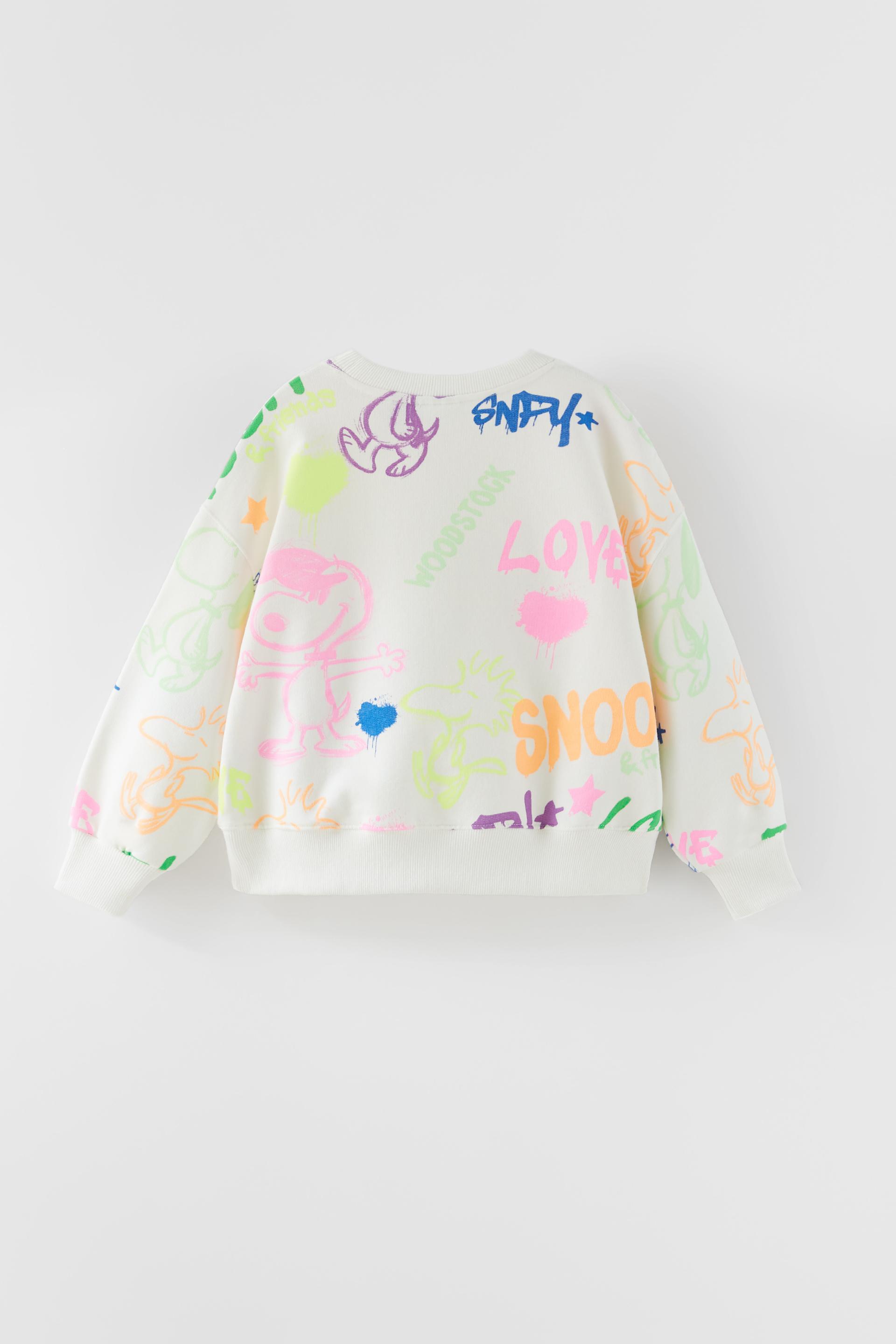FELPA SNOOPY ® PEANUTS - Bianco sporco | ZARA Italia / Italy