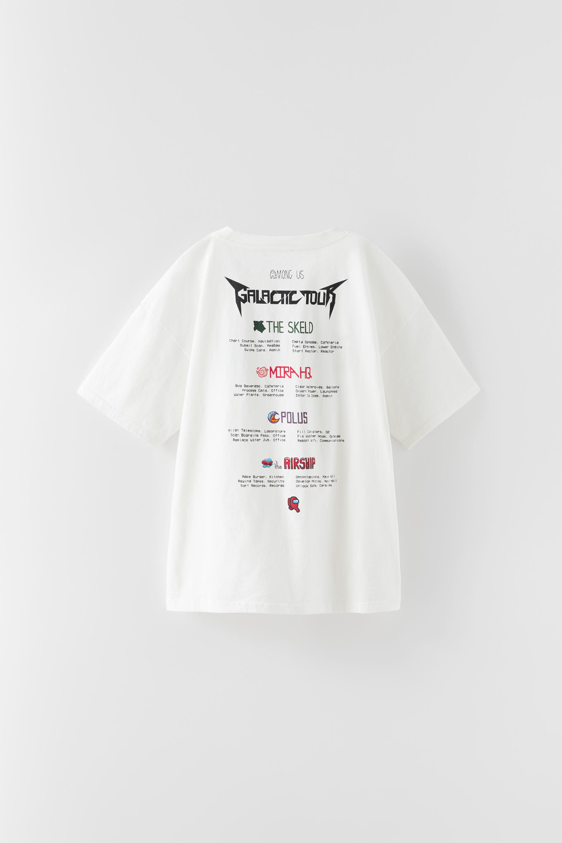 CAMISETA AMONG US™ - Blanco | ZARA España