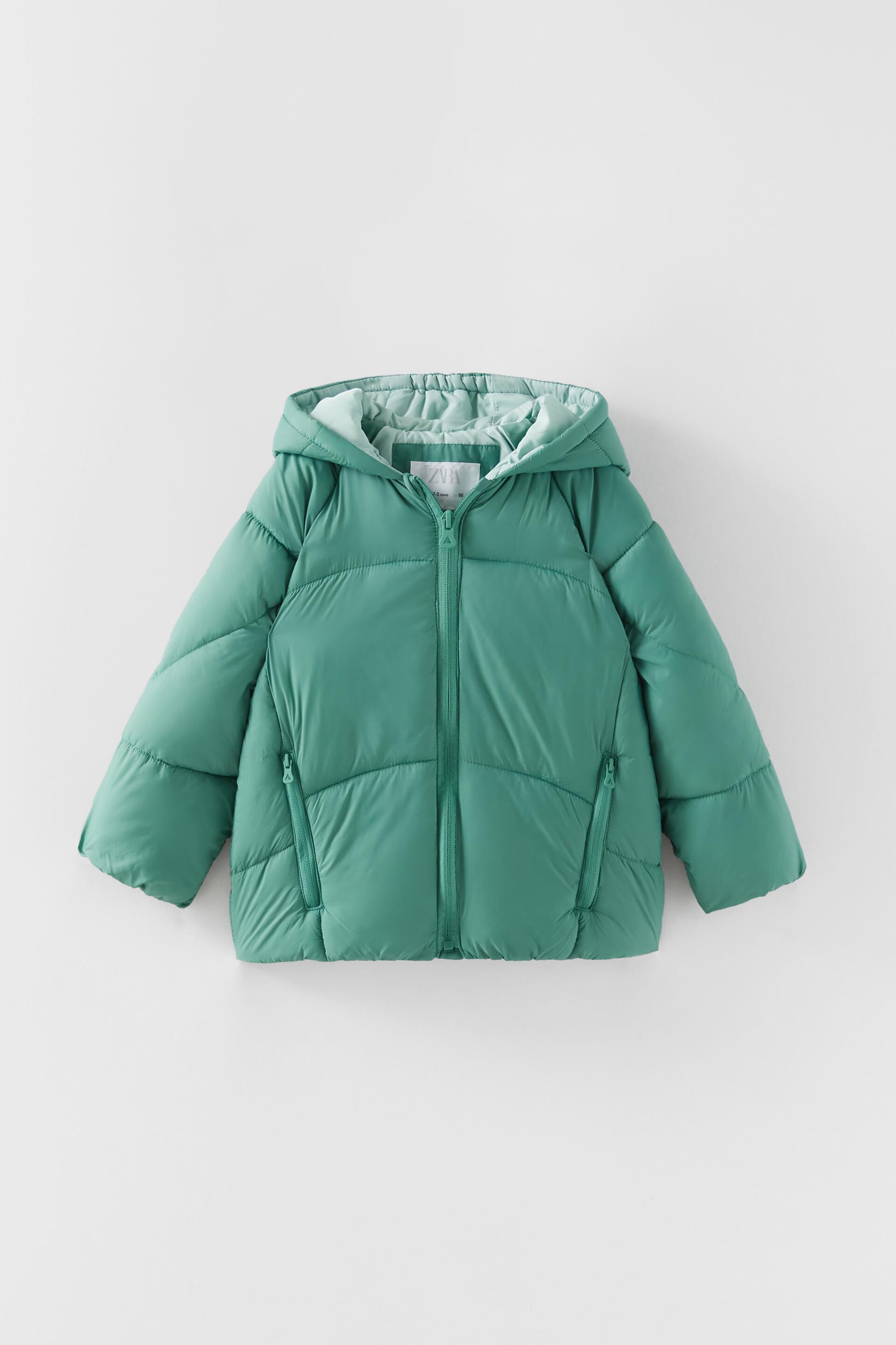Lightweight Water Repellent Puffer Jacket With Bag Mid Green Zara Spain Lightweight Water Repellent Puffer Jacket With Bag Mid Green Zara Spain