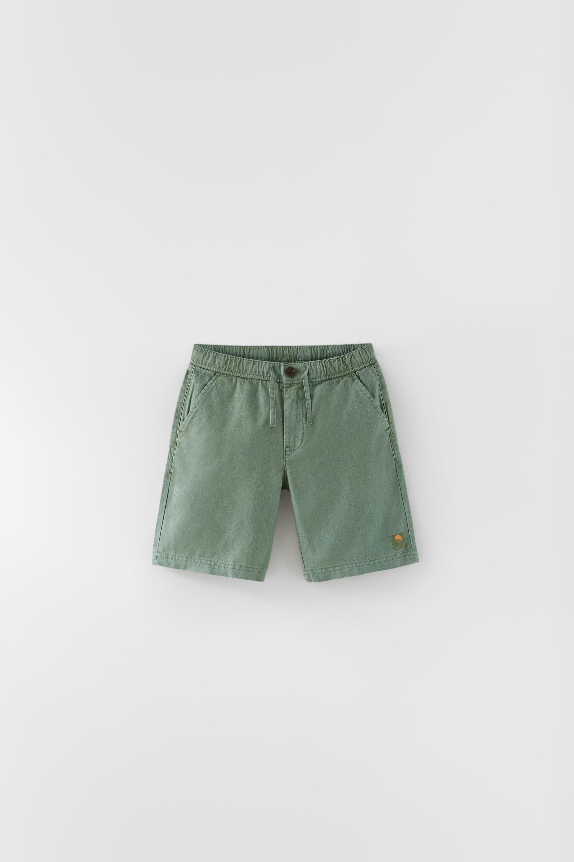 BERMUDA CON LINO - Sabbia | ZARA Italia / Italy