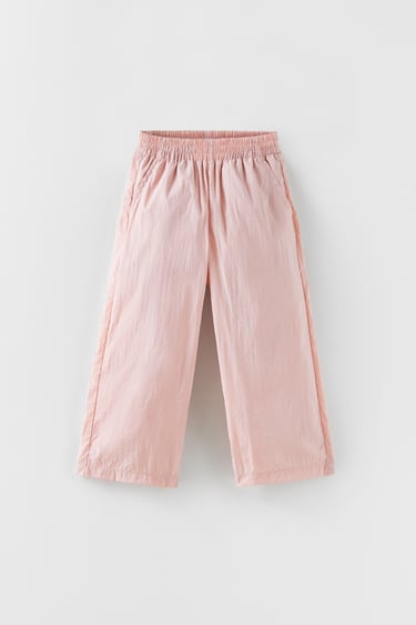 Image 0 of NYLON TROUSERS from Zara
