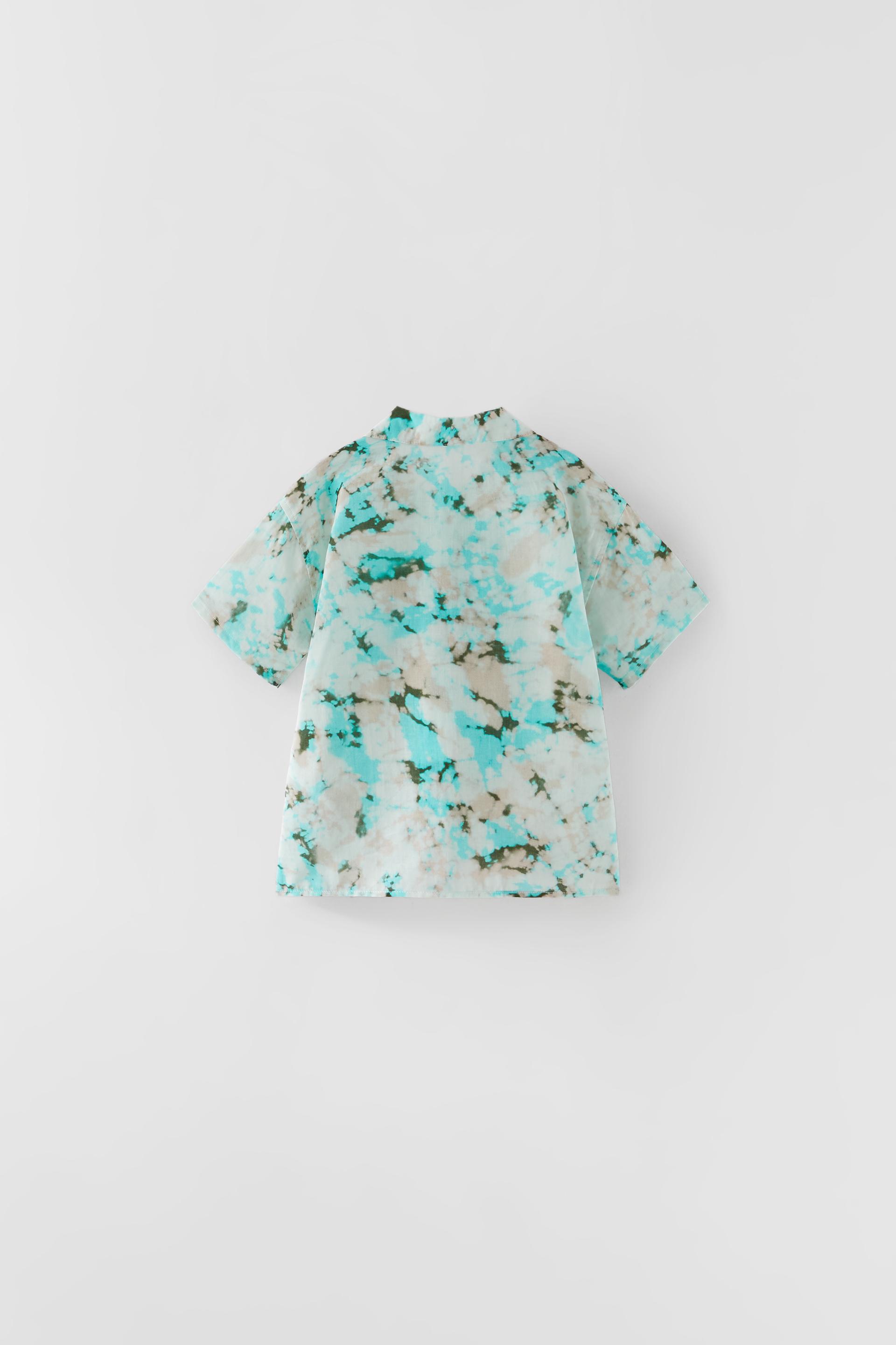 CAMICIA TIE DYE - Écru | ZARA Italia / Italy