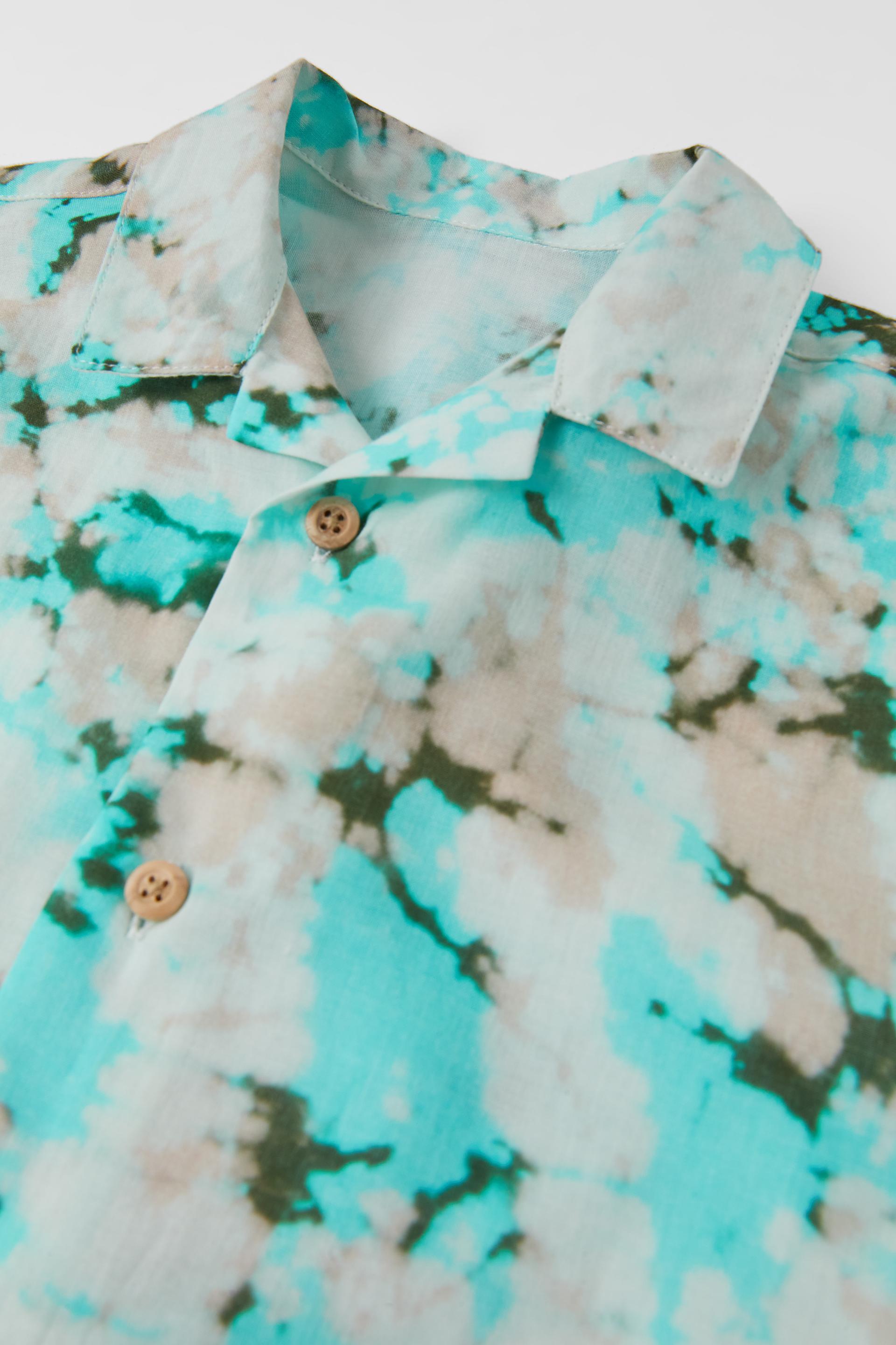 CAMICIA TIE DYE - Écru | ZARA Italia / Italy