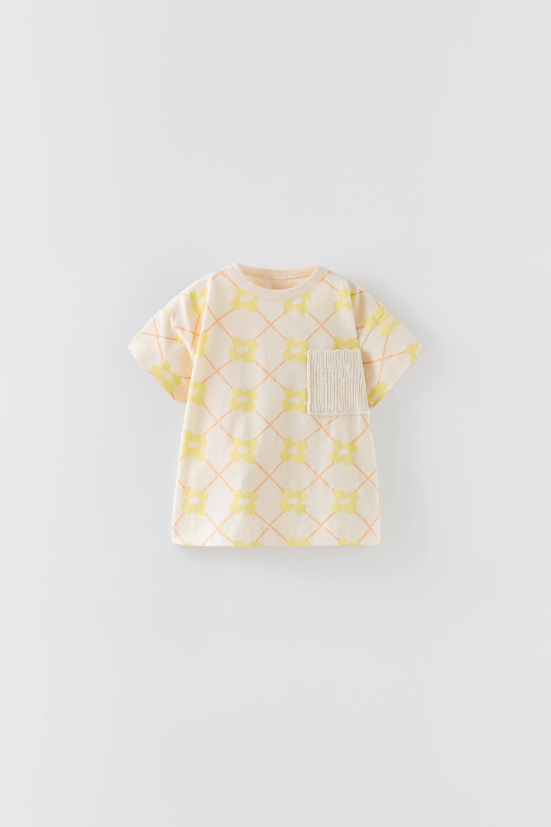 PRINTED T-SHIRT - Oyster White | ZARA 