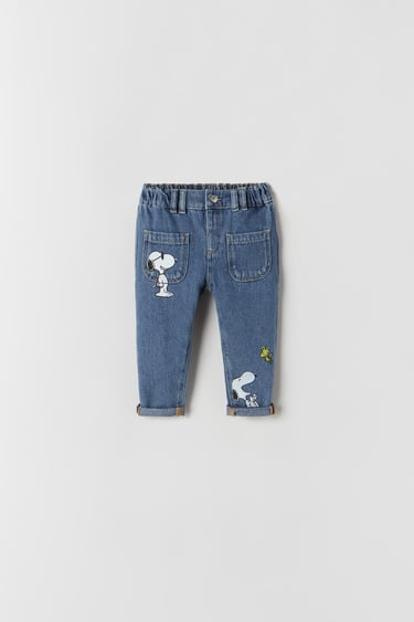 SNOOPY ® PEANUTS BAGGY JEANS