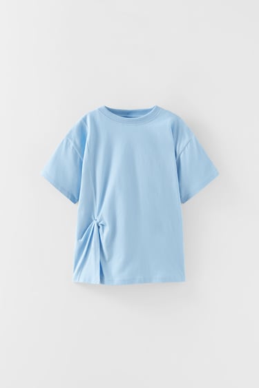 OVERSIZED KNOTTED T-SHIRT