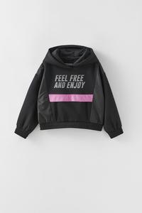 SUDADERA FLOCK PINK PANTHER ® MGM - Gris antracita | ZARA España