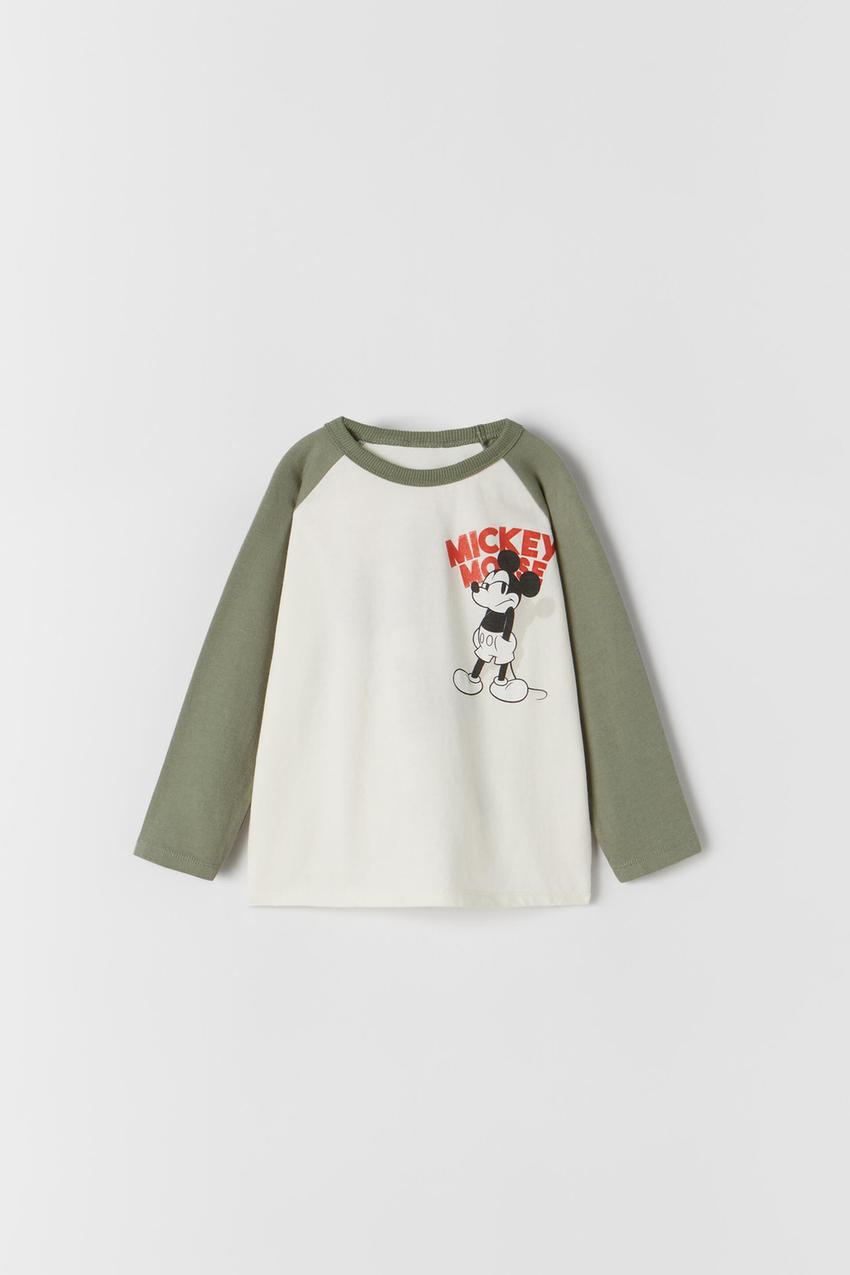 Camiseta mickey zara mujer store