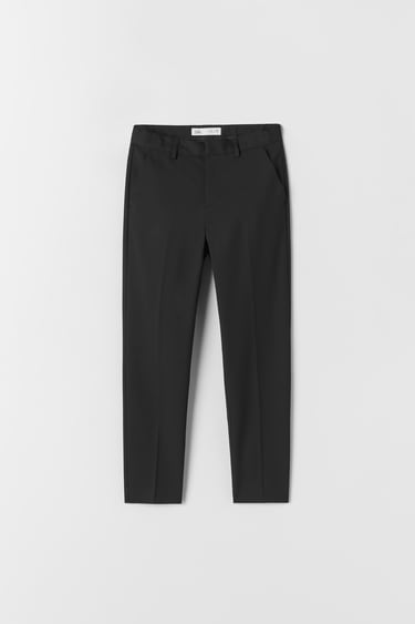 Image 0 of BASIC SUIT PANTS from Zara