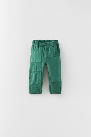 JEANS CARGO WORKER COLOR RIP