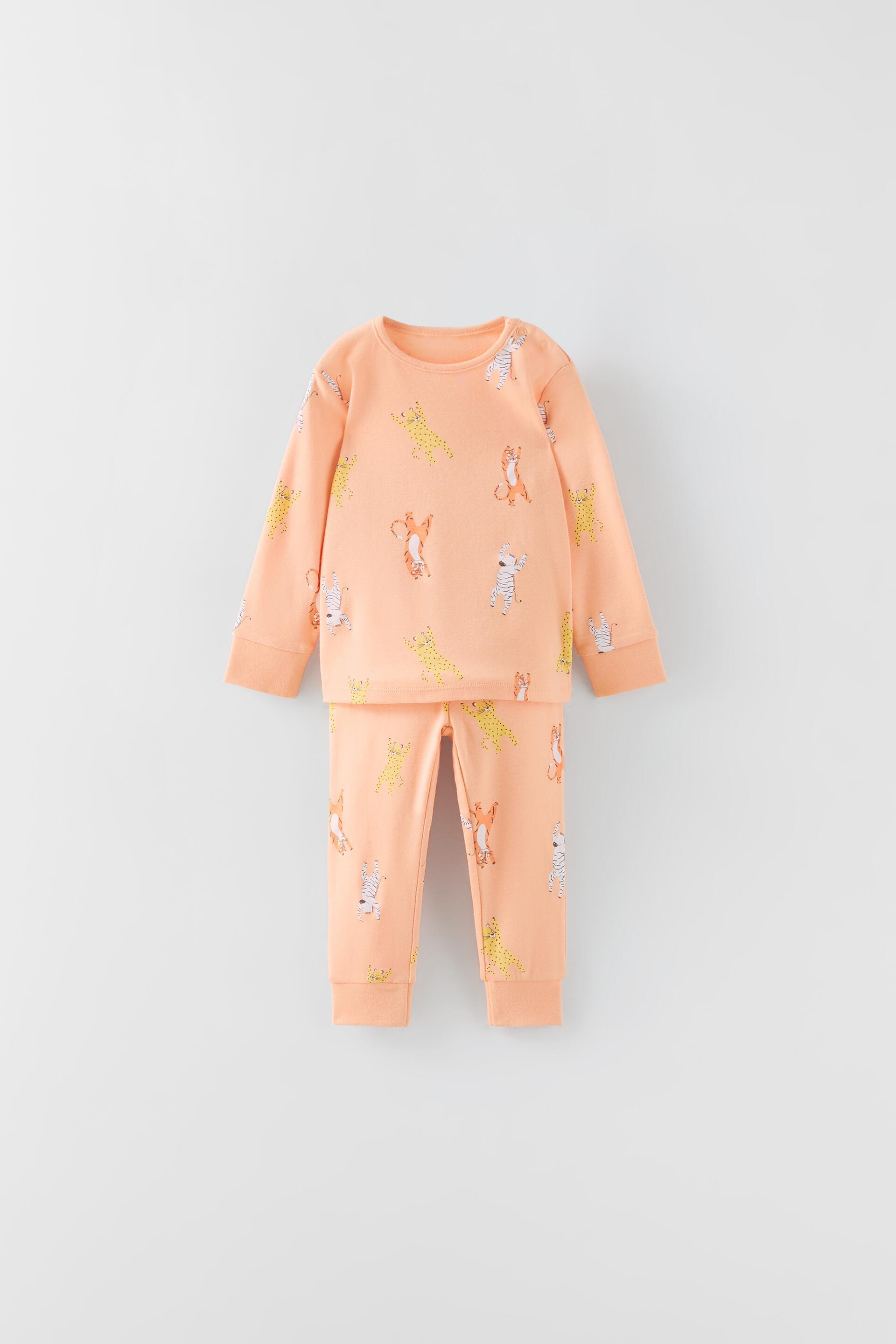 Baby Animal Pyjamas Orange Zara Turkey Baby Animal Pyjamas Orange Zara Turkey