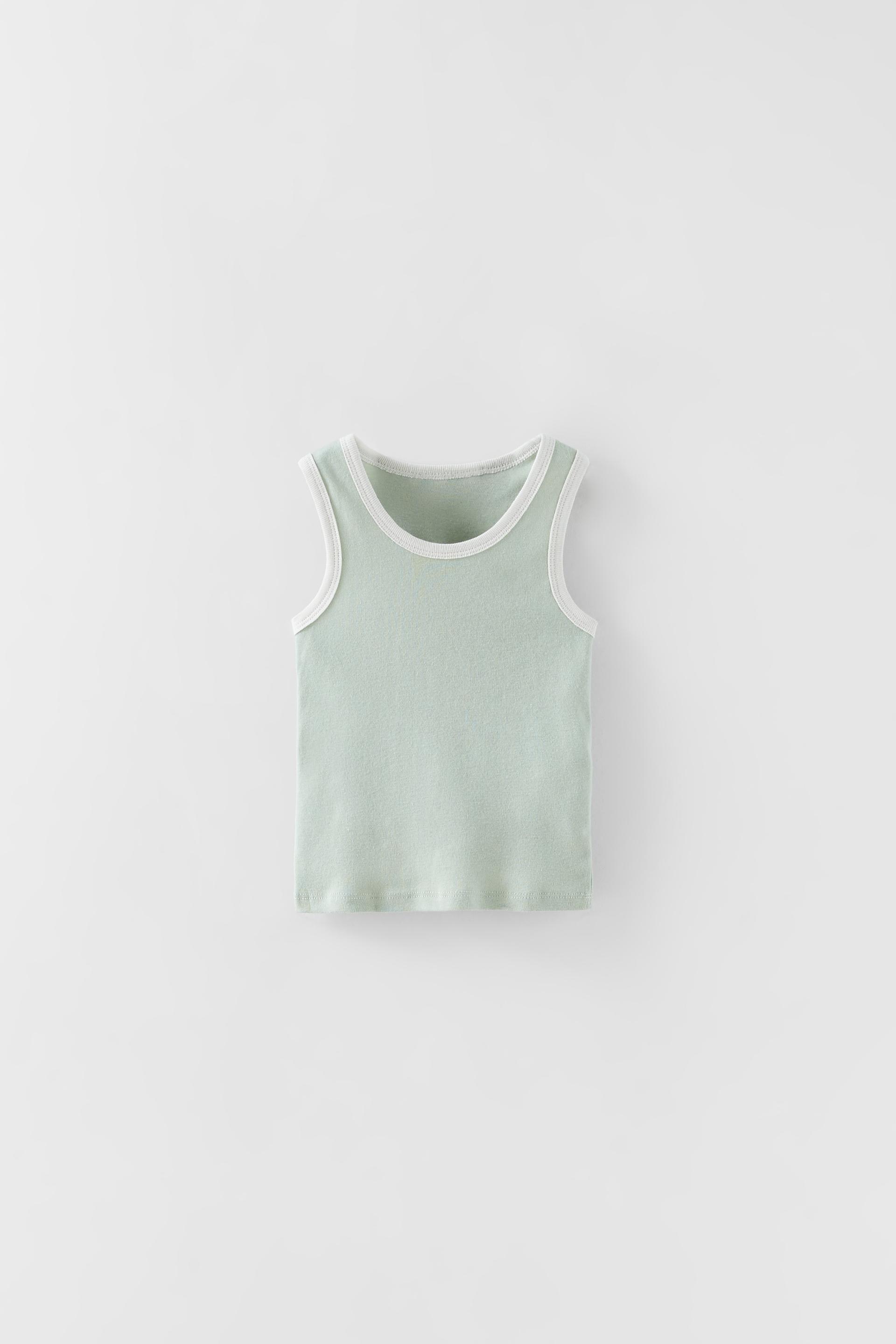 BABY/ PACK DOS CAMISETAS COLORES - Piedra | ZARA España