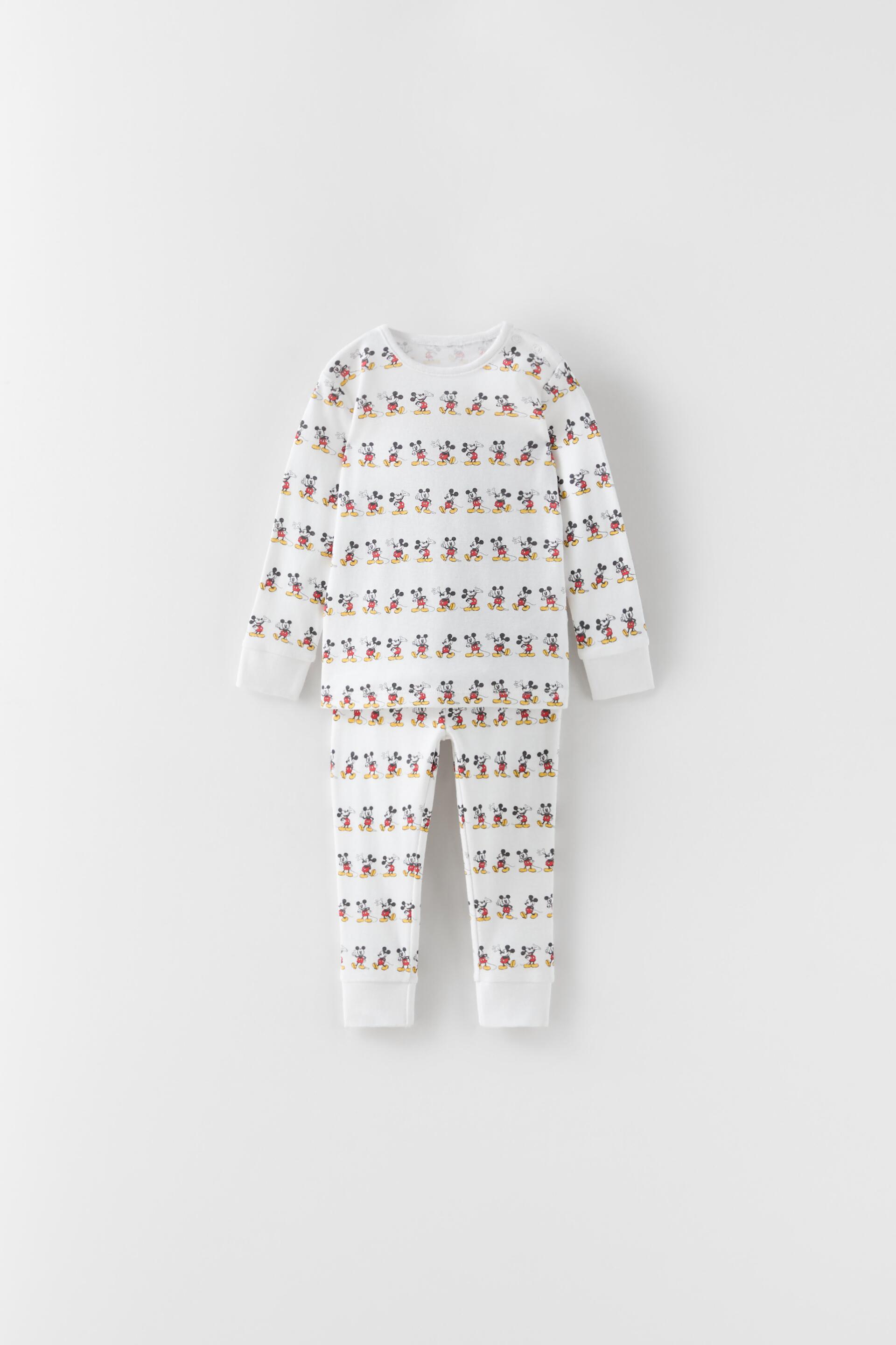 Baby ミッキーマウス C ディズニー パジャマ ホワイト Zara Japan 日本 Baby ミッキーマウス C ディズニー パジャマ ホワイト Zara Japan 日本