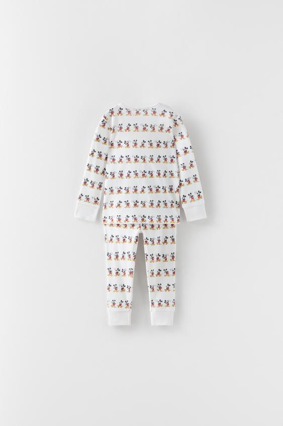 Baby ミッキーマウス C ディズニー パジャマ ホワイト Zara Japan 日本 Baby ミッキーマウス C ディズニー パジャマ ホワイト Zara Japan 日本