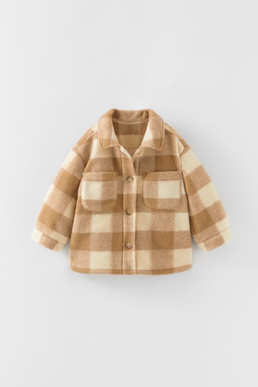 QUILTED CHECK OVERSHIRT
