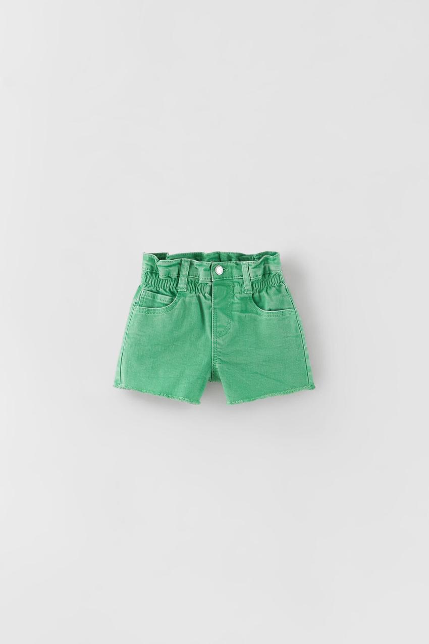 Pantalones cortos de niña online en zara
