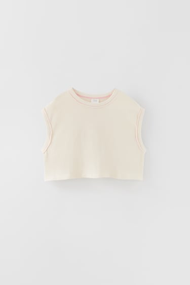 NEON TOPSTITCHED T-SHIRT
