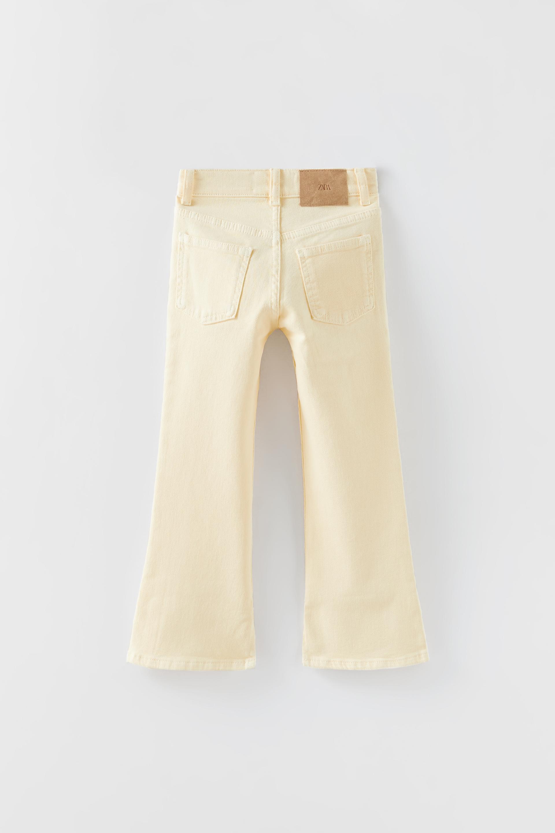 JEANS A CAMPANA - Écru | ZARA Italia / Italy