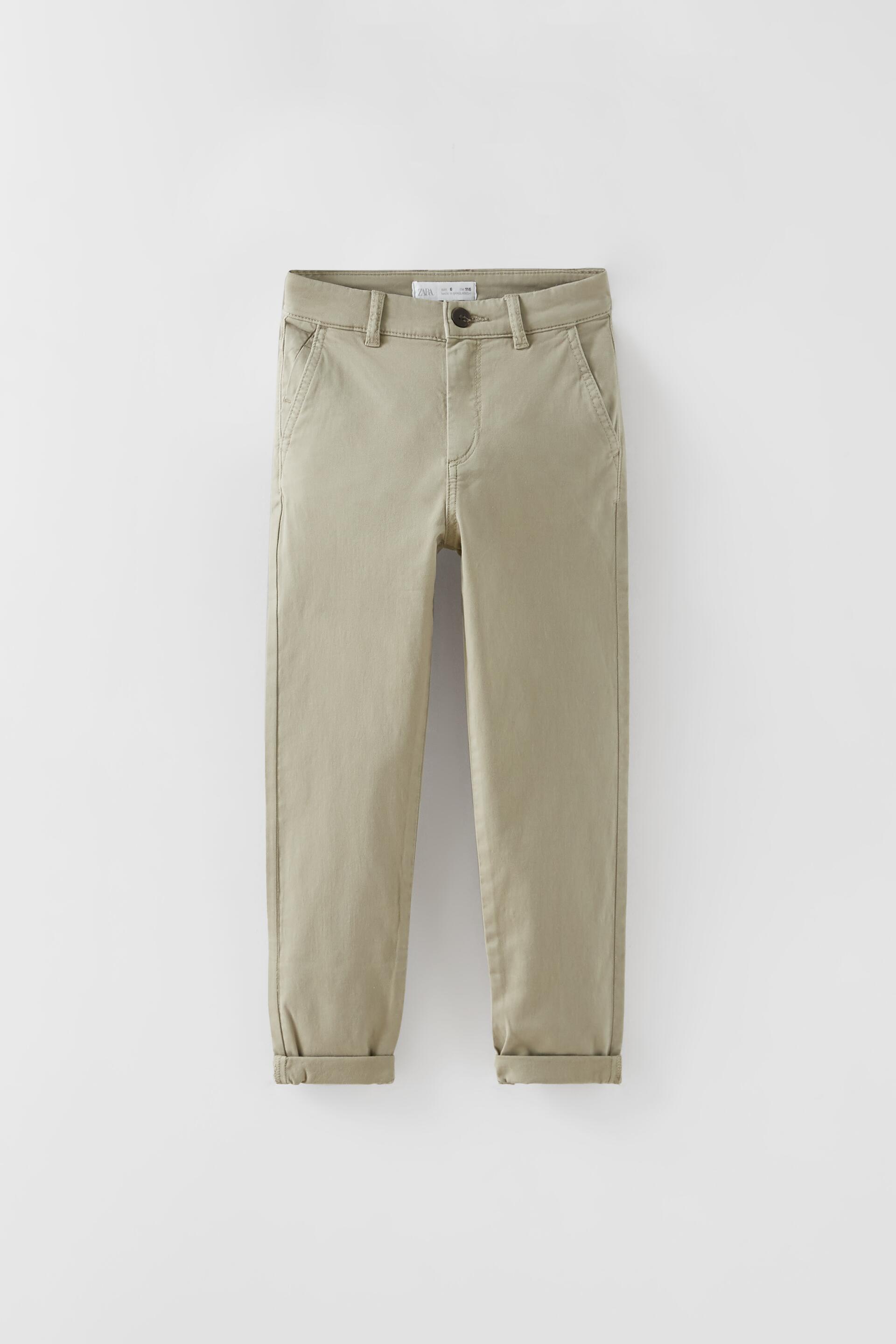 PANTALÓN CHINO BÁSICO - Crudo | ZARA España