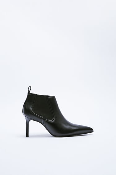 HIGH-HEEL ANKLE BOOTS