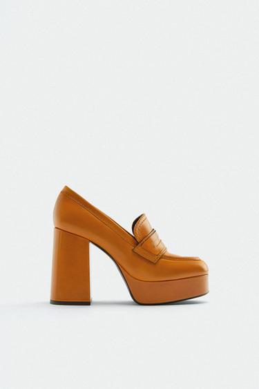Zapatos azules de Mocasines para Hombre de Zara | FASHIOLA.mx